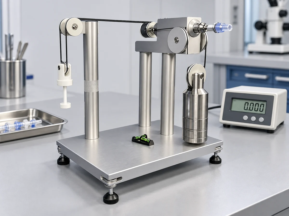 ISO 80369 Luer Lock Torque Tester test equipment view